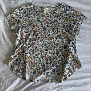 Floral T shirt